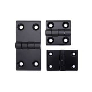 Model-17-HI-view-2 Die cast zinc black hinge